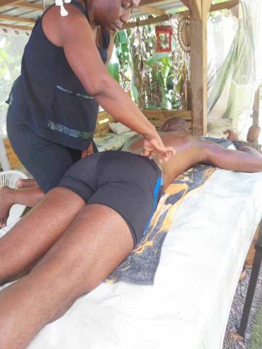 Rituel massage argile complet
