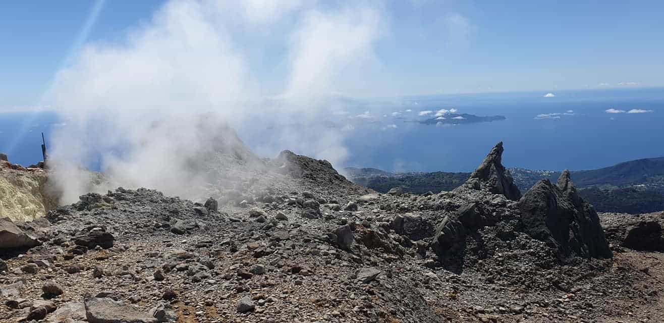 Randonnée guidée au sommet du volcan