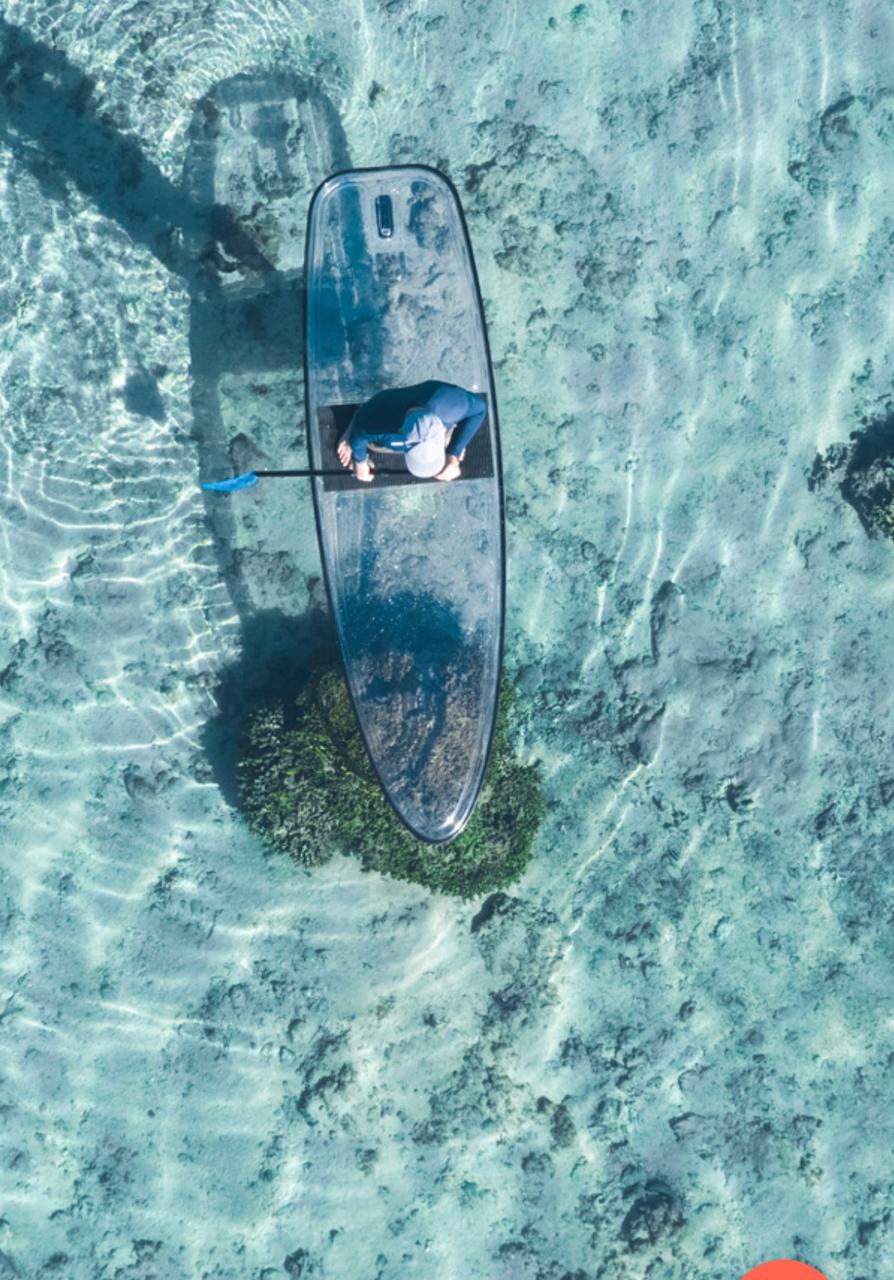 Kayak Transparent en famille